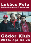 Lukács Peta – lemezbemutató koncert a Gödör Klubban